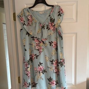 Floral Ruffle Dress